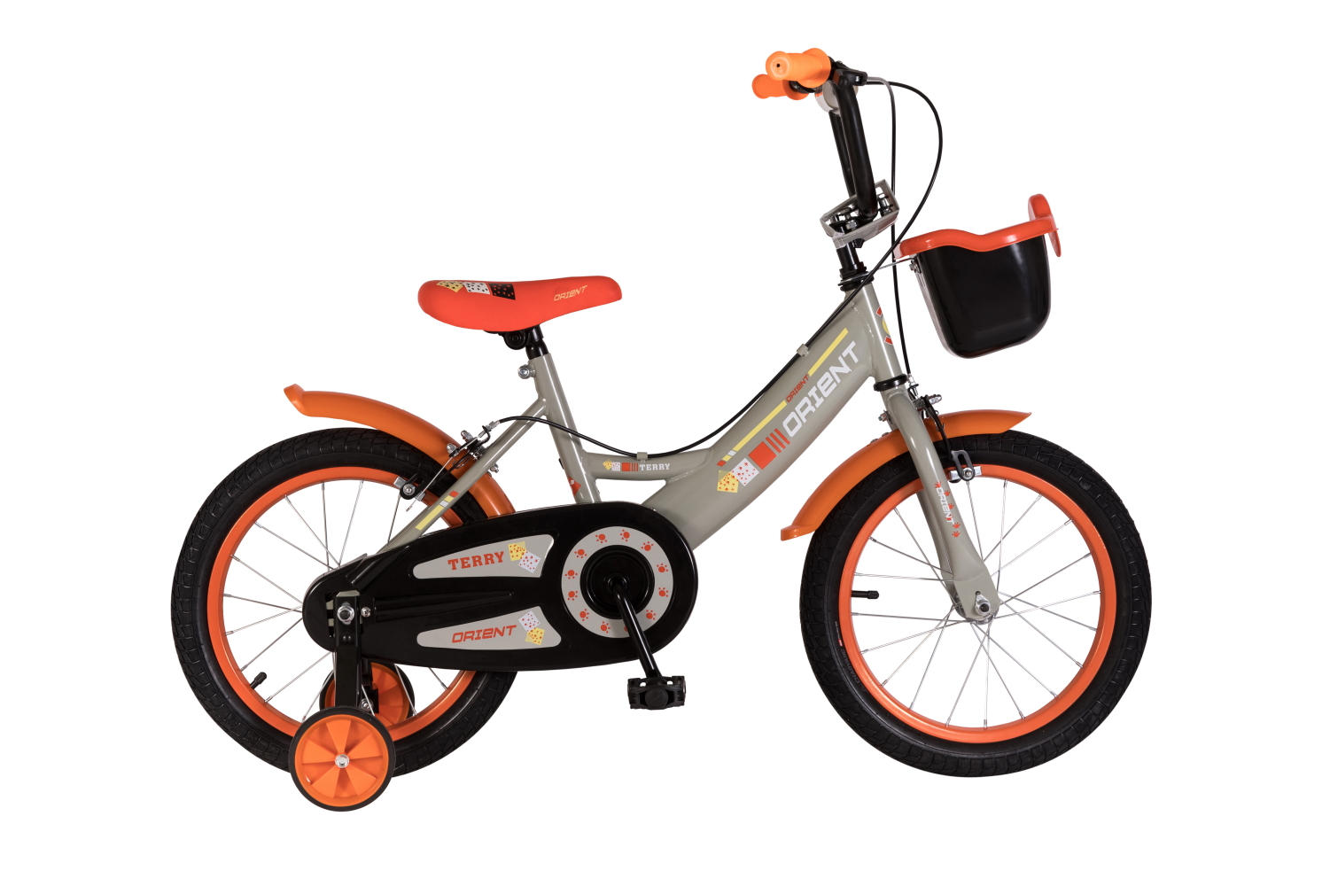 ORIENT ΠΑΙΔΙΚΟ ΠΟΔΗΛΑΤΟ TERRY 16" ΓΚΡΙ 2024 - Ποδήλατα Παιδικά  στο bikemall1