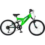 ORIENT ΠΟΔΗΛΑΤΟ ΠΑΙΔΙΚΟ FULL SUSPENSION COMFORT SUS 20" 6 ΤΑΧΥΤΗΤΕΣ ΠΡΑΣΙΝΟ - Ποδήλατα Παιδικά  στο bikemall1