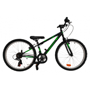 ENERGY ΠΟΔΗΛΑΤΟ MOUNTAIN THUNDER 26" 18 ΤΑΧΥΤΗΤΕΣ BLACK GREEN MATT - Ποδήλατα Βουνού / MTB Hardtail στο bikemall1