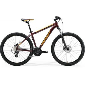 MERIDA HARDTAIL ΠΟΔΗΛΑΤΟ MTB BIG SEVEN 15 27.5" BURGUNDY RED (ORANGE) - Ποδήλατα Βουνού / MTB Hardtail στο bikemall1