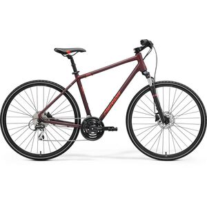 MERIDA ΠΟΔΗΛΑΤΟ TREKKING CROSSWAY 20 28" MATT BURGUNDY RED (RED) - Ποδήλατα Πόλης / Trekking  στο bikemall1