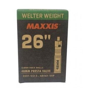 MAXXIS ΑΕΡΟΘΑΛΑΜΟΣ 26x1.50/2.50 F/V 48mm WELTER WEIGHT - Σαμπρέλες / Αεροθάλαμοι στο bikemall1