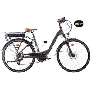 ENERGY ΗΛΕΚΤΡΙΚΟ ΠΟΔΗΛΑΤΟ URBAN 600 28" MID DRIVE CITY ΓΚΡΙ 2024 - Ηλεκτρικό Ποδήλατο στο bikemall1
