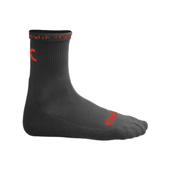 FIZIK CYCLING SOCKS ΚΑΛΟΚΑΙΡΙΝΕΣ ΚΑΛΤΣΕΣ FZKSCSO BLACK RED - Κάλτσες στο bikemall